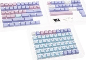 Ducky Ducky Macaron PBT Doubleshot Set - 133 Keycaps, ANSI-US-Layout 2