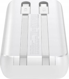 Powerbank Joyroom Powerbank Joyroom JR-PBC06 10000mAh 30W + wbudowane kable USB-C, Lightning biały 6