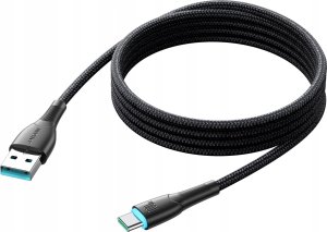 Kabel USB Joyroom USB-A - USB-C 1 m Czarny (JYR892) 3