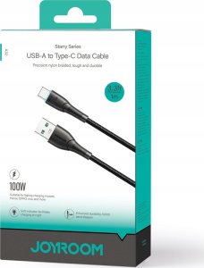 Kabel USB Joyroom USB-A - USB-C 1 m Czarny (JYR892) 5
