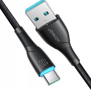 Kabel USB Joyroom USB-A - USB-C 1 m Czarny (JYR892) 7