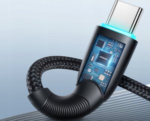 Kabel USB Joyroom USB-A - USB-C 1 m Czarny (JYR892) 9