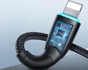 Kabel USB Joyroom USB-A - Lightning 1 m Czarny (JYR896) 9