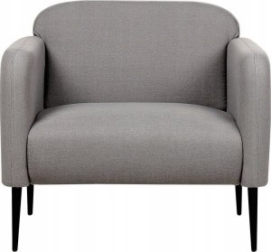 Beliani Fotel tapicerowany szary STOUBY 3