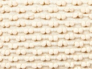 Beliani Puf bawełniany 50 x 50 x 35 cm beżowy KINGRI 4