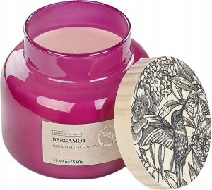 Beliani Świeca zapachowa sojowa bergamotka DELIGHT BLISS 3