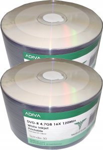 Adiva Adiva Medica DVD-R 4.7GB 16X Printable SP50 0216 1