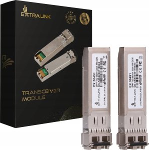 Moduł SFP ExtraLink EXTRALINK SFP+ 10G 850NM MM 300M 2-PACK 1