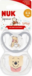 NUK NUK SMOCZEK USP 2EL 0-6M SIL SPACE 10175249 1/6 2