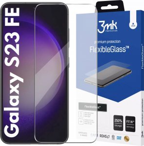 3MK Szkło do Samsung Galaxy S23 FE 3mk FlexibleGlass hybrydowe na ekran Glass 7h 1