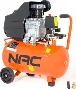 Sprężarka NAC NAC SPRĘŻARKA OLEJOWA 24L 1,5kW 8 BAR 2