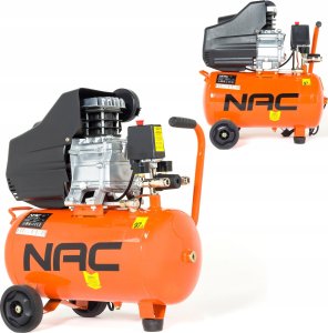 Sprężarka NAC NAC SPRĘŻARKA OLEJOWA 24L 1,5kW 8 BAR 3