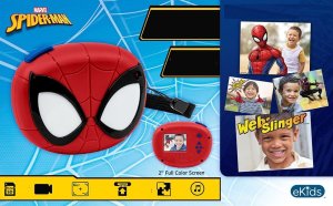 Aparat cyfrowy Ekids Aparat Cyfrowy Kamera Full Hd 1080p Dla Dziecka Dzieci Spiderman Spider-man / Sm-533.uexv24 5