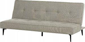 Beliani Sofa rozkładana jasnozielona ESSVIK 3