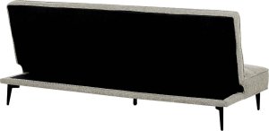 Beliani Sofa rozkładana jasnozielona ESSVIK 4