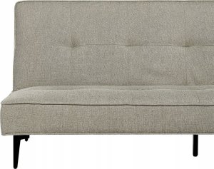 Beliani Sofa rozkładana jasnozielona ESSVIK 5