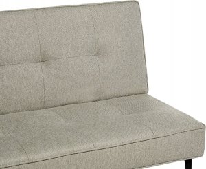 Beliani Sofa rozkładana jasnozielona ESSVIK 6