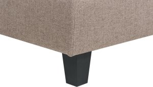 Beliani Moduł 1-osobowy brązowy UNSTAD 5