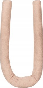 Beliani Poduszka dekoracyjna teddy 172 x 14 cm różowa GLADIOLUS 4