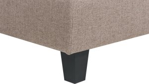 Beliani Sofa modułowa 3-osobowa brązowa UNSTAD 7
