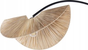 Lampa podłogowa Beliani Lampa podłogowa papierowa naturalna HERRON 5