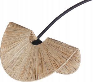 Lampa podłogowa Beliani Lampa podłogowa papierowa naturalna HERRON 6