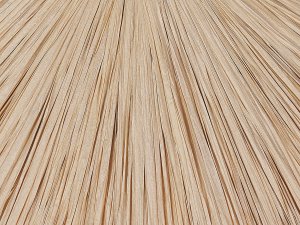 Lampa podłogowa Beliani Lampa podłogowa papierowa naturalna HERRON 10