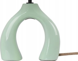Lampa stołowa Beliani Lampa stołowa ceramiczna jasnozielona ABBIE 7