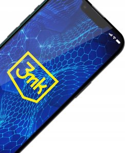 3MK HardGlass Max Lite Realme 11 Pro / 11 Pro+ / Moto Edge 30 Ultra / 40 Pro czarny/black, Fullscreen Glass Lite 4