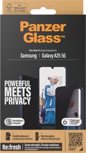 PanzerGlass PanzerGlass SP Galaxy A25 5G Privacy UWF m. Applikator 6