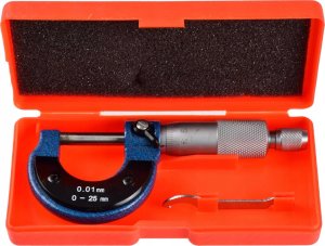 Geko Mikrometr analogowy 0-25mm 0-01mm (50) 4