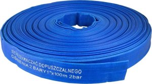 Geko Wąż PCV 1" - 100m(niebieski-smell) 2 BARY(1) 4