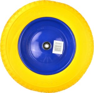 Geko Koło do taczki 3.50-8 pełne PU Flower 3