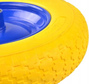 Geko Koło do taczki 3.50-8 pełne PU Flower 5