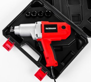 Klucz udarowy Heidmann Klucz udarowy elektryczny 1/2" + nasadki typ H(5) 5