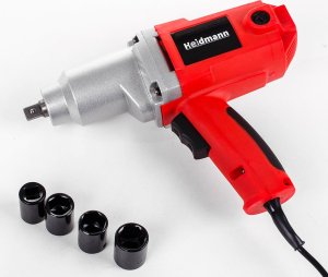 Klucz udarowy Heidmann Klucz udarowy elektryczny 1/2" + nasadki typ H(5) 10