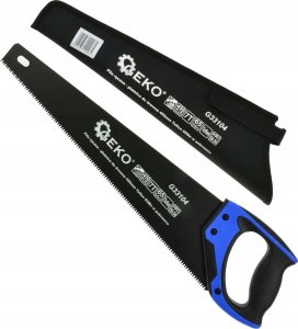 Geko Piła ręczna - płatnica do drewna 450mm Teflonowa 65Mn w pokrowcu (8/32) 12
