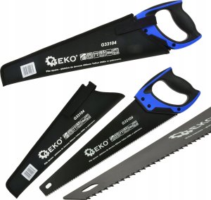 Geko Piła ręczna - płatnica do drewna 450mm Teflonowa 65Mn w pokrowcu (8/32) 13