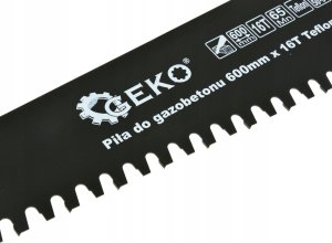 Geko Piła do gazobetonu 600mm 32/16T Teflonowa 65Mn (24) 8