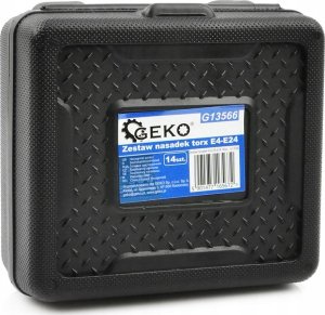 Geko Zestaw nasadek torx E4-E24 14szt. (20) 3