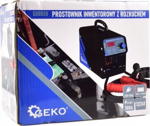 Geko Prostownik inwertorowy z rozruchem 12-24V 300A (1) 7