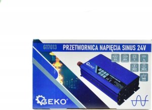 Przetwornica Geko Przetwornica napięcia SINUS 24V/230V 500/1000W (10) 1