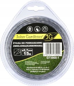 Geko Żyłka do podkaszarki zbrojona(karbowana) 2,7mmx15m (10/80) 1