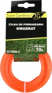 Geko Żyłka do podkaszarki kwadrat 2,4mmx10m (20/240) 1