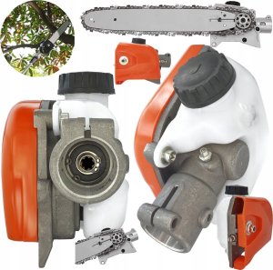 Geko Piła łańcuchowa – przystawka do kosy spalinowej 28mm 9 frezów (16) 2