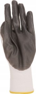 Geko Rękawice ochronne GEKO r.8/biało-szare/ (12/300) 3