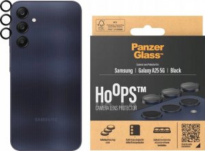PanzerGlass PanzerGlass Hoops Camera Sam A25 5G czarny/black 1225 camera lens protector hoop optic rings 3