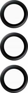 PanzerGlass PanzerGlass Hoops Camera Sam A25 5G czarny/black 1225 camera lens protector hoop optic rings 5
