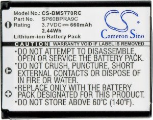 Cameron Sino Akumulator Bateria Typ Sp60bpra9c N4fuyyyy0047 Do Sony Vgp-bms77 Panasonic Kx-tca385 Kx-tca285 Kx-udt121 Kx-udt131 / Cs-bms770rc 5