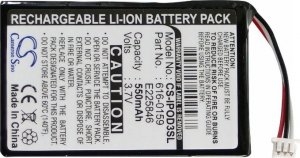 Cameron Sino Akumulator Bateria Typ 616-0159 E225846 Do Apple Ipod 3th Generation 10 15 20 30 Gb / Cs-ipod3sl 2